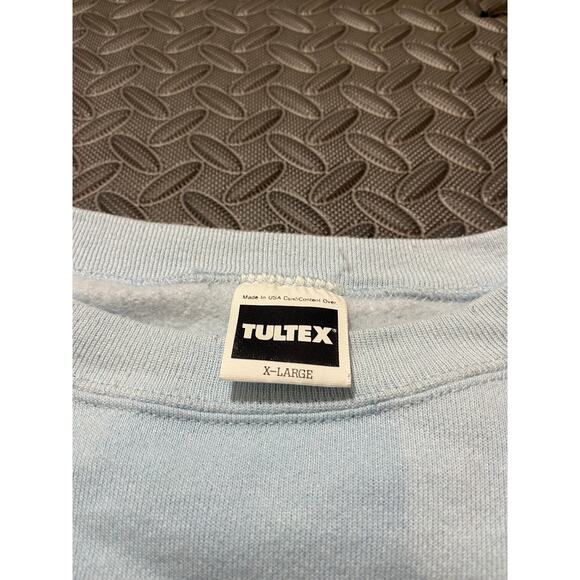 Vintage UNC North Carolina Tarheels Basketball Crewneck Tultex Size Mens XL - Picture 5 of 10